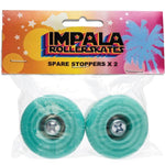 2 PACK STOPPERS - AQUA