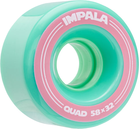 4 PACK WHEELS - AQUA